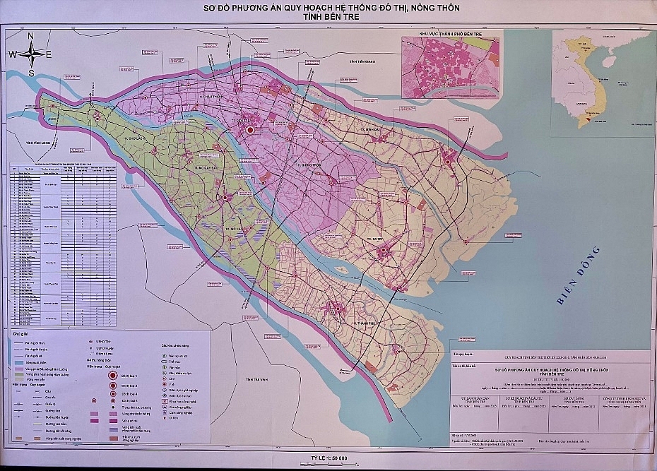 Bến Tre Công Bố Quy Hoạch Tỉnh Thời Kỳ 2021 -2030, Tầm Nhìn Đến 2050